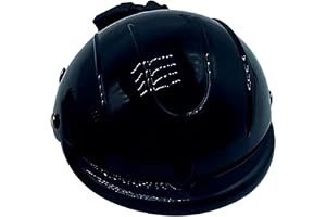 CLUB BOLLYWOOD CB-Pet Helmet Adjustable Strap Adorable Dog Hard Hat for Hiking Small Dogs Cats S Black Pet Supplies Dog Supplies Clothing & Shoes 1 Pet Helmet