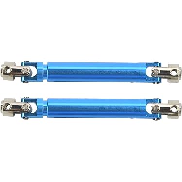2 Pezzi Alberi di Trasmissione RC, 101mm Metallo RC Auto Alberi Ossei di Trasmissione Alberi Accessori RC per FS 53633/51805/51806 Scala 1/10 Auto RC(583104BLBlack
