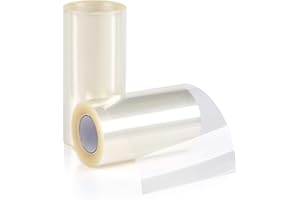 GWHOLE 2 x folia do krawędzi tortu przezroczysta rolka octanu 8 cm x 10 m, 10 cm x 10 m do dekoracji tortu czekolady, musu, pierścieni deserowych