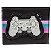 Produktbild Playstation One Retro Controller mit PS-Symbole Schwarz Portemonnaie Geldbörse