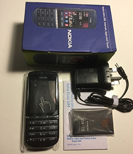 Nokia Asha 300 - Teléfono móvil Movistar Libre (61 mm (2.4