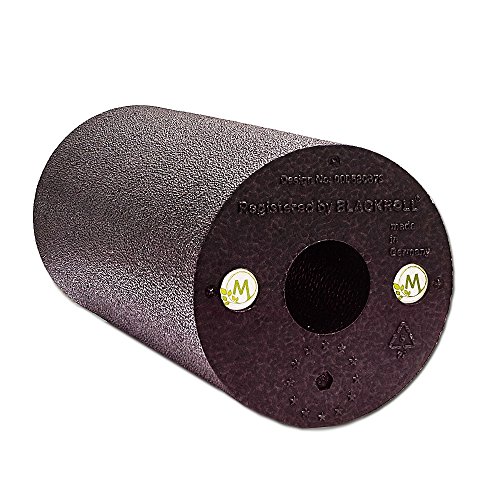 Megamaris BLACKROLL Standard (hard) Selbstmassagerolle Farbe Schwarz + DVD + Übungsanleitung + Turnbeutel - 2