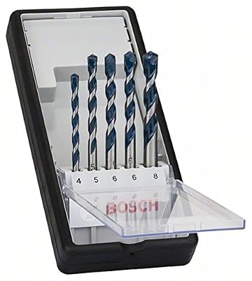 Bosch 2608588165 Set de 5 Forets à béton Robust Line CYL-5 4/5/6/6/8 mm