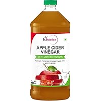St.Botanica Natural Apple Cider Vinegar with Mother Vinegar - 500 ml - Raw, Unfiltered, UnRefined