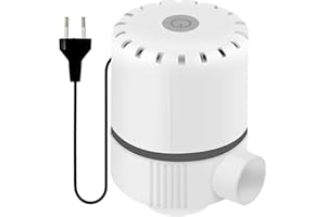 CIBITA Pompa Sottovuoto 2-in-1 Elettrica 30W/4000Pa - Gonfiatore Portatile per Materassi Gonfiabili & Sacchetti Viaggio | Aspirazione 250L/min | Letti ad Aria, Campeggio e Abbigliamento