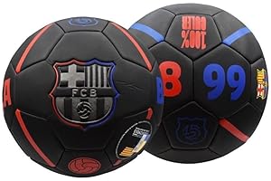 JYC CREATIVE Ballon de Football Officiel de Barcelone, pour Les Amateurs, Cadeau pour Enfants, garçons et Adultes, modèle A