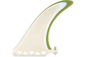 AQUBONA Tavola da surf Longboard Fin 7 8 9 25,4 cm pinna singola – pinna centrale per longboard, tavola da surf e paddle
