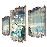 new zealand auckland hemden Designer-Wanduhr mit großer Wirkung: Ein Wandbild mit Funktion eines Zeitmessers in einem Designerstück vereint