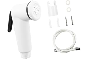 BAISENJF Handheld Bidet Sprayer for Toilet,Portable Shower Spray Head Set Include Shower Head,1.2m Hose & Holder,Shattaf Toilet Bidet Shower Head for Feminine Wash,Bathroom Cleaning,Bidet Attachment for Toilet