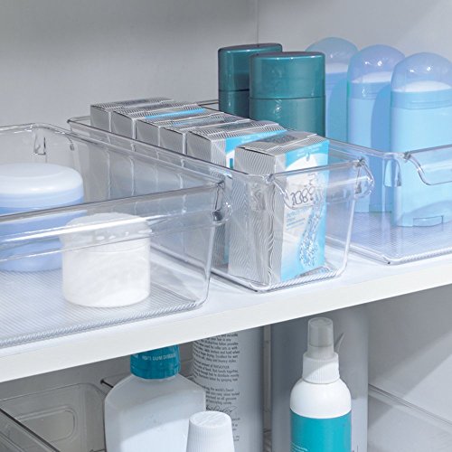 InterDesign 41130EU Linus Pullz 4 für das Badezimmer, durchsichtig - 2