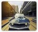 Produktbild Retro Mouse Pad, Vintage Classic Car in Urban Street Old Fashion Auto in Town Nostalgia Picture, Standard Size Rectangle Non-Slip Rubber Mousepad, Sepia Silver Grey