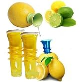 1 Adet Vidalı Limon Sıkıcı Limon Suyu Pratik Kapaklı