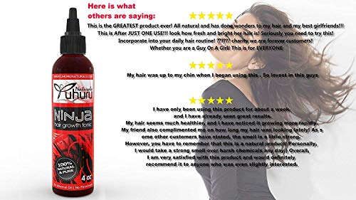 Uhuru Naturals I nostri più venduti, effettiva crescita, Naturale Fast Capelli lunghi del prodotto e cura naturale per perdita dei capelli