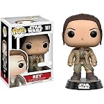 Funko Pop Rey con chaqueta de Finn (Star Wars 161)
