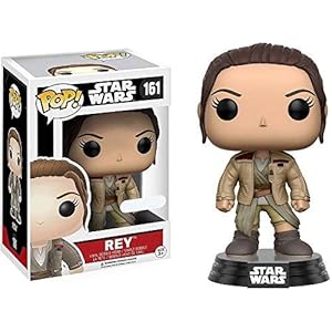 Funko Pop Rey con chaqueta de Finn (Star Wars 161) Funko Pop Star Wars
