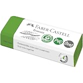 Faber-Castell Silgi, PVC i&ccedil;ermez ve tozsuz, yeşil (188121), 1 Adet