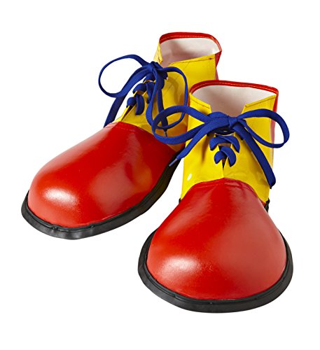 WIDMANN wdm9146p ? Costume For Adults Clown Shoes Adult Size, Multicoloured, One Size