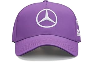 Mercedes AMG Petronas Formula One Team - Official Formula 1 Merchandise - Lewis Hamilton Kids 2022 Team Cap - Purple - One size (701219229)