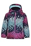 verschweißte Nähte Killtec Mädchen Kicky Allover Mini Winterjacke, pink, 110/116