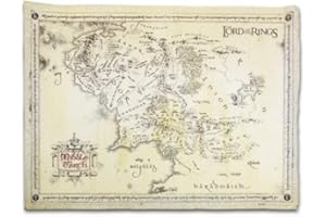 1ART1Ã‚Â Posters: The Lord Of The Rings Poster Art Print - Parchment Map Of Middle Earth (26 x 18 inches) by 1art1Ã‚®