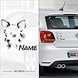 langhaardackel welpen  Langhaar Chihuahua  Wunschtext  Name  Auto Aufkleber  Hunde Autoaufkleber