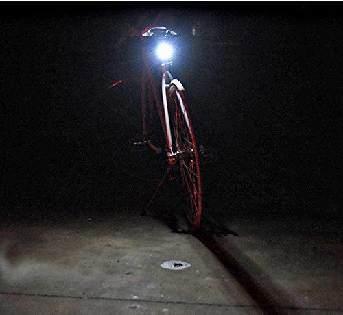 MuP LED Fahrradlampe, Frontlicht Weiß und Rücklicht Rot Scheinwerfer mit USB-Kabel Wiederaufladbare Radlichter, 4 Modi, Wasserdicht, Fahrradbeleuchtung Set - 7