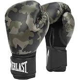 Everlast Unisex Adult Boxing Gloves Grey Camouflage