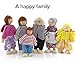 Produktbild TianranRT 6PCS Aus Holz Möbel Puppen Haus Familie Miniatur Set Puppe Spielzeug Für Kind Kind