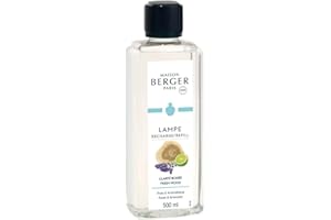 ‎LAMPE BERGER LAMPE BERGER Reves De Fraicheur/Dreams of Freshness Refill, Glas, klar, 500 ml, 500