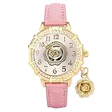 Rose Anhänger Gürtel Punktbohrer Uhr YunYoud marken skelettuhr stylische metallarmband solaruhr modern spangenuhr multifunktionsuhr automatik handuhr chronograph armbanduhr