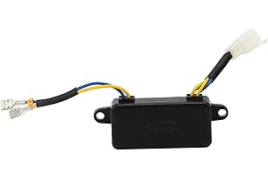 TISSTING Regulador De Voltaje Automático Avr, Regulador De Voltaje Del Generador 250V 220uf AVR Universal Para El Generador 1-3kw
