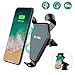 Produktbild Wireless Ladegerät Auto, Tronisky 2-in-1 Wireless KFZ Ladegerät Drahtlos Qi Induktives Schnelles Ladegerät mit Halterung für iPhone X/8 Plus/8, Samsung Galaxy S9/S9 Plus/S8/S8 Plus/Note 8/S7 und Andere Qi-Fähige Geräte