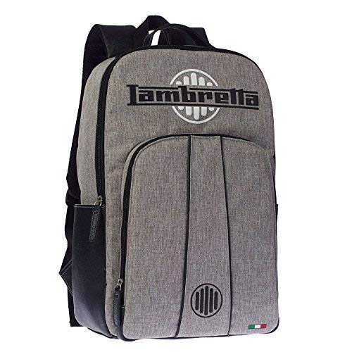 Preisvergleich Produktbild KARACTERMANIA 94128 - Lambretta Scudo Sport Rucksack, Grau