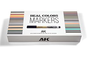 Ak Interactive - Special Box 34 Real Colors Markers