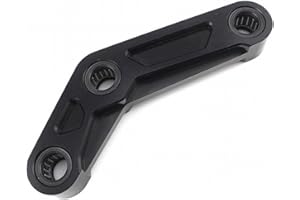 Lorababer Kit di Vollegamento Abbassamento Sospensione Posteriore 30mm per MT07 FZ07 MT 07 FZ 07 MT-07 FZ-07 2014-2021 Accessori Moto Kit di Collegamento CNC (Nero)