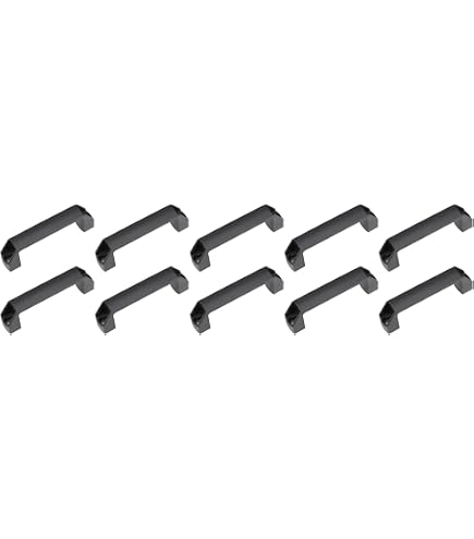 MroMax 1 Maniglia Per Bagagli, 23 X 2,5 Cm (lunghezza X Larghezza), In Plastica, Di Ricambio, 230 Mm X 25 Mm, Per Bagagli, Valigie, Scatole, Colore