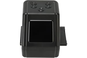 CCYLEZ Scanner de Diapositives de Film Convertit 135 126 110 Diapositives de Films en Photos Négatives Couleur Noir Blanc JPG, Scanners Négatifs 12MP avec écran LCD 2,0 Pouces pour