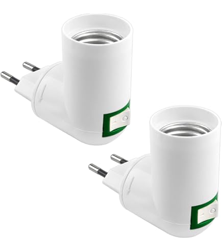 2 Stuks E27 LED-lamp Lichthouder Met Schakelaar, Lamphouder Adapter Converter Met 59 Flexibele Zwanenhals En Eu Stekker E27 Lamp Houder