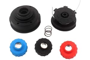 AISEN 2 LINE SPOOL HEAD ASSEMBLY FITS RYOBI PLT3043YE, PLT2543Y, RPT2543C, RBC254FC, RLT254FC, EXPAND-IT STRIMMER HEADE, RBC254FC STRIMMER HEAD