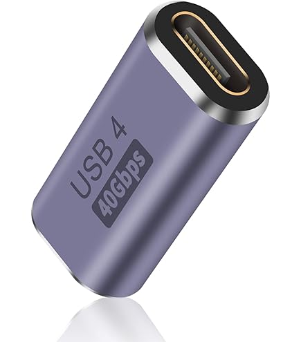 Duttek Adaptateur USB C à 90 degrés 240W, Adaptateur USB C âle vers