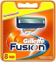 Gillette Fusion Rasierklingen, 8 St&uuml;ck, briefkastenf&auml;hige Verpackung