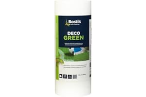 SADER Bostik, Banda de Unión Deco Green, Banda Para Unión Para Instalación de Césped Artificial, 10m x 30cm Blanco
