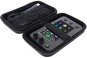foto-kontor Bag compatible with Loupedeck Live S Protective Cover Carry Case - safe protection for on the go - black
