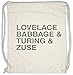 Produktbild Urban Backwoods Lovelace & Babbage & Turing & Zuse Turnbeutel Sporttasche