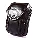 Produktbild Jiedoasi Multifunktions Kleine Mode Gürteltasche Männer Ledergürtel Handytasche Einzelner Schulterbeutel Umhängetasche (Color : Color Red Brown)