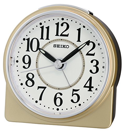 Preisvergleich Produktbild Seiko Unisex Wecker Analog Gold QHE137G