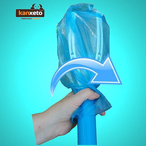 Kanxeto Dog Poop Scoop Button Operated Hygienic Dog Poop Cleaning