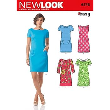 Simplicity New Look Schnittmuster 6217 Damen - Kimono Jacke, T-Shirt & Rock