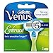 Gillette Venus Embrace Women's 4 Razor Blade Refills, 5 Blades