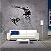 Produktbild 3D Wandaufkleberneue Skateboard Vinyl Wandtattoo Dekoration Jungen Zimmer Diy Kunstwand Sport Figuren Wandaufkleber 56 * 58 Cm
